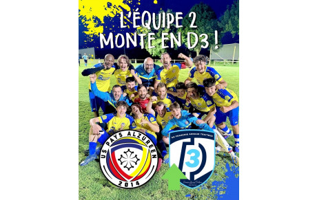 L’équipe 2 montre en D3